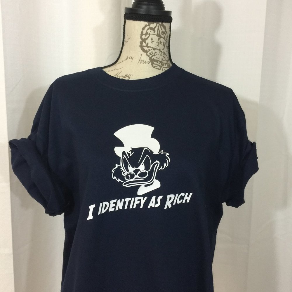 I Identify As Rich Ducktales Scrooge McDuck Comica